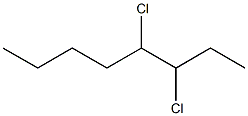 1,2-DICHLOROHEXYLETHANE 结构式