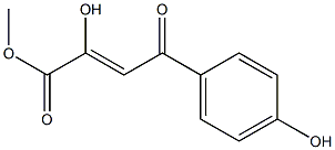 METHYL (2Z)-2-HYDROXY-4-(4-HYDROXYPHENYL)-4-OXOBUT-2-ENOATE 结构式