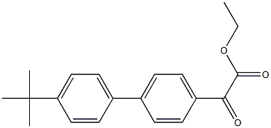 Ethyl 4-(4-tert-butylphenyl)benzoylformate 结构式