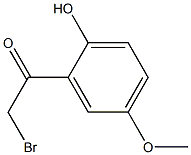 2-BROMO-1-(2-HYDROXY-5-METHOXYPHENYL)ETHANONE 结构式