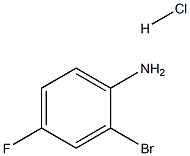 2-BROMO-4-FLUOROANILINE HYDROCHLORIDE 结构式