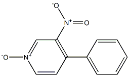 3-NITRO-4-PHENYLPYRIDINE 1-OXIDE 结构式