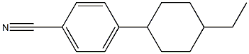 4-(4-ETHYLCYCLOHEXYL)BENZONITRILE 结构式