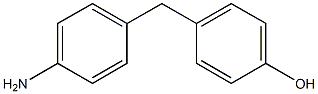 4-(4-Aminobenzyl)phenol 结构式