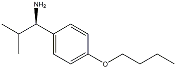 (1R)-1-(4-BUTOXYPHENYL)-2-METHYLPROPYLAMINE 结构式