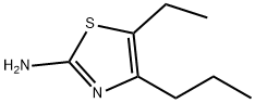 5-乙基-4-丙基-1,3-噻唑-2-胺 结构式