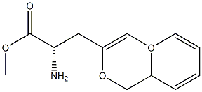 METHYL 3-(2H,3H-BENZO[3,4-E]1,4-DIOXIN-6-YL)(2S)-2-AMINOPROPANOATE 结构式