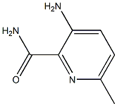 3-AMINO-6-METHYLPYRIDINE-2-CARBOXAMIDE 结构式