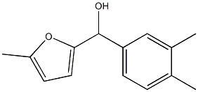 3,4-DIMETHYLPHENYL-(5-METHYL-2-FURYL)METHANOL 结构式