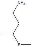 3-(METHYLTHIO)BUTYLAMINE 结构式