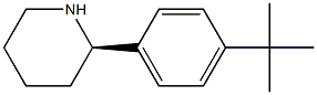 (R)-2-(4-TERT-BUTYLPHENYL)PIPERIDINE 结构式