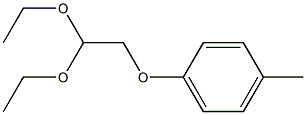 1-(2,2-DIETHOXY-ETHOXY)-4-METHYL-BENZENE 结构式