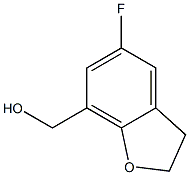 (5-Fluoro-2,3-dihydrobenzofuran-7-yl)methanol 结构式