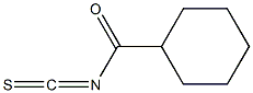 CYCLOHEXANECARBONYL ISOTHIOCYANATE 结构式