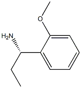 (1S)-1-(2-METHOXYPHENYL)PROPYLAMINE 结构式