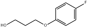 3-(4-FLUOROPHENOXY)PROPAN-1-OL 结构式