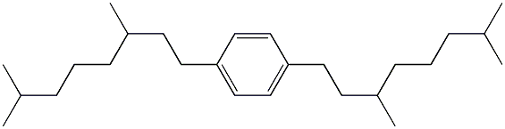 1,4-BIS-(3,7-DIMETHYLOCTYL)BENZENE 结构式