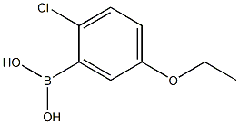 2-CHLORO-5-ETHOXYBENZENEBORONIC ACID 结构式