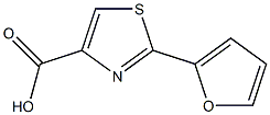 2-(2-FURYL)-1,3-THIAZOLE-4-CARBOXYLIC ACID 结构式