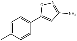 5-(对苯甲基)异噁唑-3-胺 结构式