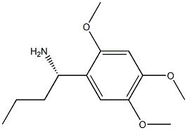 (1S)-1-(2,4,5-TRIMETHOXYPHENYL)BUTYLAMINE 结构式