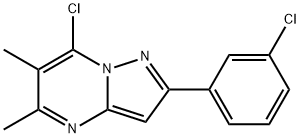 7-Chloro-2-(3-chloro-phenyl)-5,6-dimethyl-pyrazolo[1,5-a]pyrimidine