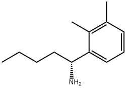 (1R)-1-(2,3-DIMETHYLPHENYL)PENTYLAMINE 结构式