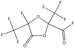 PERFLUORO[2,5-DIMETHYL-2-(FLUOROCARBONYL)-4-OXO-1,3-DIOXOLANE] 结构式