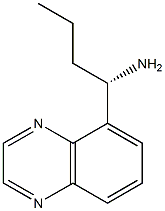 (1S)-1-QUINOXALIN-5-YLBUTYLAMINE 结构式