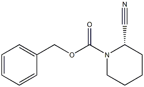 (S)-1-CBZ-2-氰基哌啶 结构式