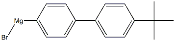 4-(4-TERT-BUTYLPHENYL)PHENYLMAGNESIUM BROMIDE 结构式