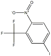 5-IODO-2-NITROBENZOTRIFLUORIDE 结构式