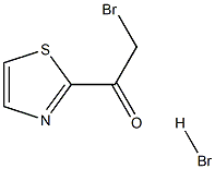 2-BROMO-1-(1,3-THIAZOL-2-YL)-1-ETHANONE HYDROBROMIDE 结构式