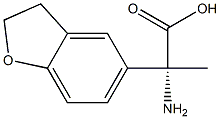 (2R)-2-Amino-2-(2,3-dihydrobenzo[b]furan-5-yl)propanoic acid 结构式