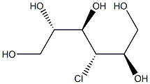 4-氯-4-脱氧D半乳糖醇 结构式