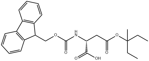 FMOC-D-ASP(OMPE)-OH 结构式