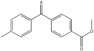 METHYL 4-(4-METHYLTHIOBENZOYL)BENZOATE 结构式