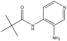 N-(3-AMINO-PYRIDIN-4-YL)-2,2-DIMETHYL-PROPIONAMIDE 结构式