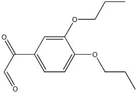 (3,4-DIPROPOXY-PHENYL)-OXO-ACETALDEHYDE 结构式