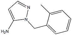 2-(2-METHYL-BENZYL)-2H-PYRAZOL-3-YLAMINE 结构式