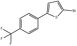 2-Bromo-5-(4-(trifluoromethyl)phenyl)thiophene
