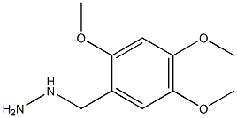 2,4,5-TRIMETHOXY-BENZYL-HYDRAZINE 结构式