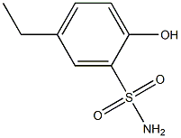 5-ETHYL-2-HYDROXY-BENZENESULFONAMIDE 结构式