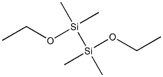 1,2-DIETHOXY-1,1,2,2-TETRAMETHYLDISILANE 结构式
