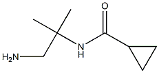 N-(2-AMINO-1,1-DIMETHYLETHYL)CYCLOPROPANECARBOXAMIDE 结构式