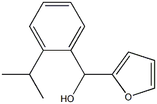 2-FURYL-(2-ISOPROPYLPHENYL)METHANOL 结构式