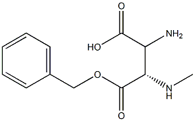 CBZ-BETA-N-METHYLAMINO-L-ALA 结构式