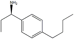 (1R)-1-(4-BUTYLPHENYL)PROPYLAMINE 结构式