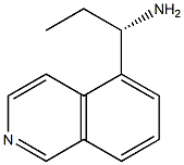 (1S)-1-(5-ISOQUINOLYL)PROPYLAMINE 结构式