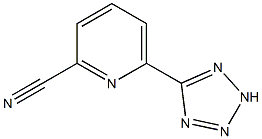 6-(2H-TETRAZOL-5-YL)PICOLINONITRILE 结构式